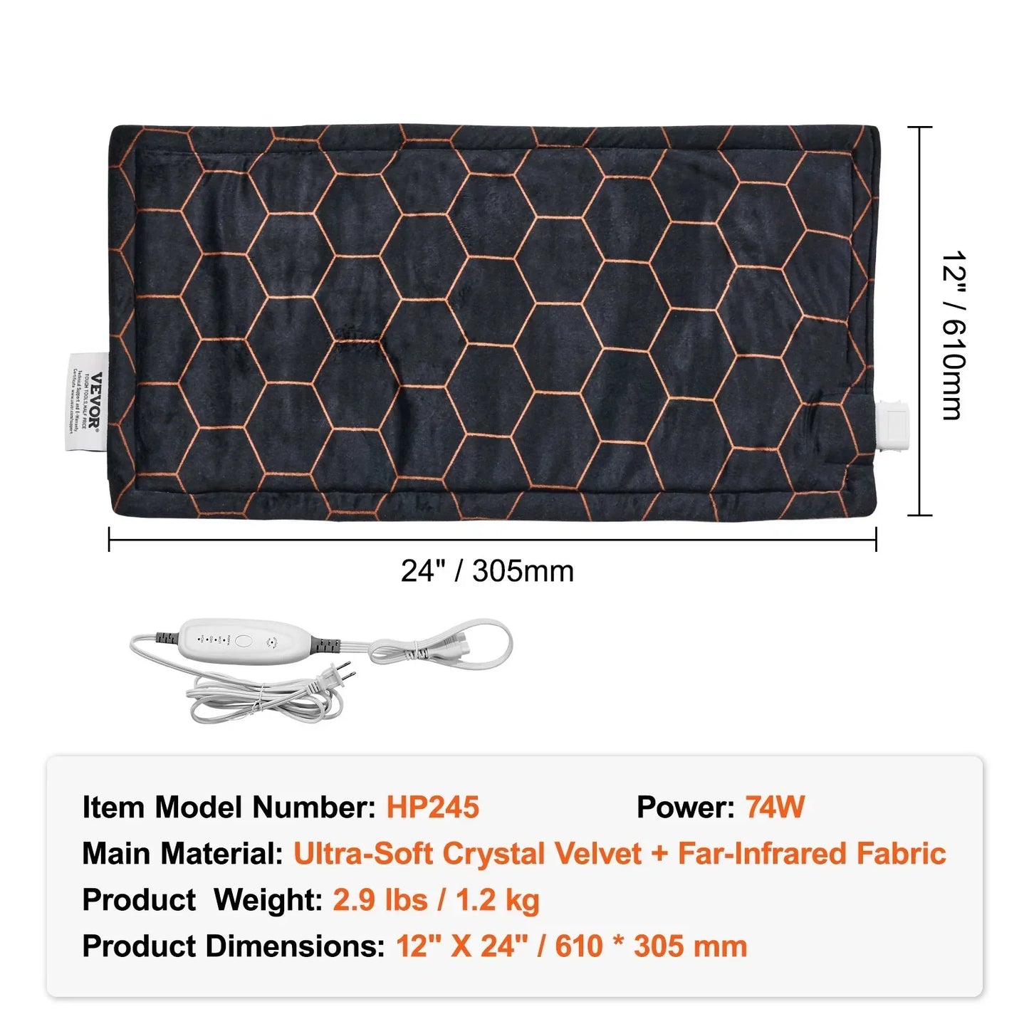 Deep Heat Weighted Infrared Pad - Omnixa