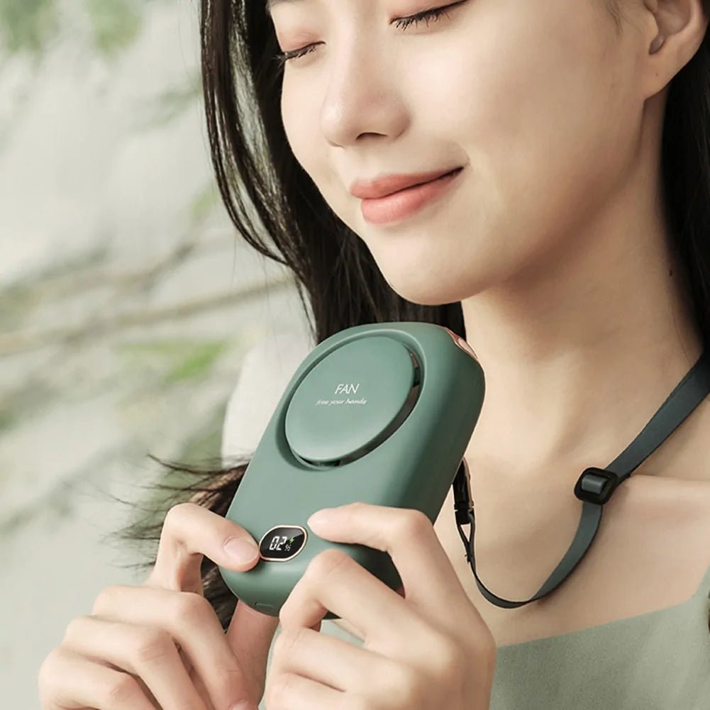 Mini Portable Bladeless Neck Fan - Omnixa