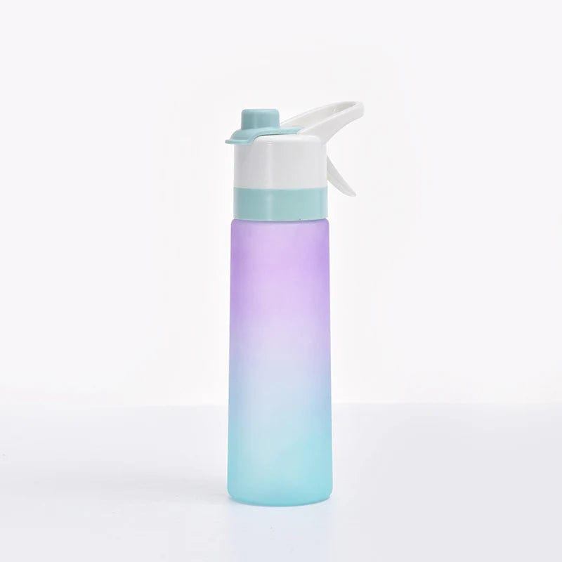 Large Misting Water Bottle | 2 - in - 1 Spray & Drink for Sports & Fitness - Omnixa