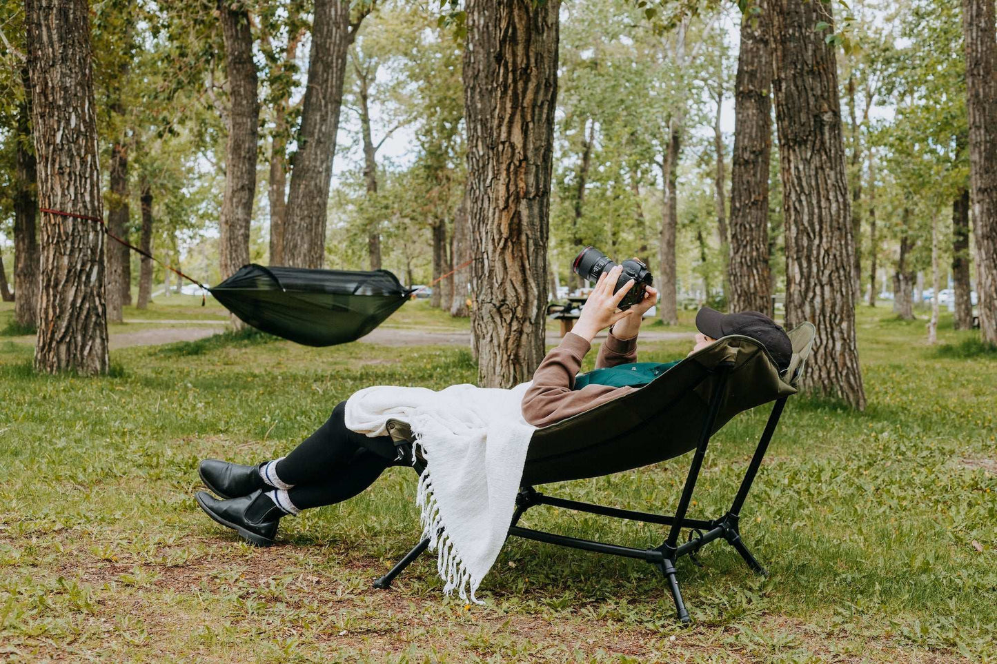 Portable Camping Lounge Chair – Lightweight, Foldable Outdoor Relaxation Seat