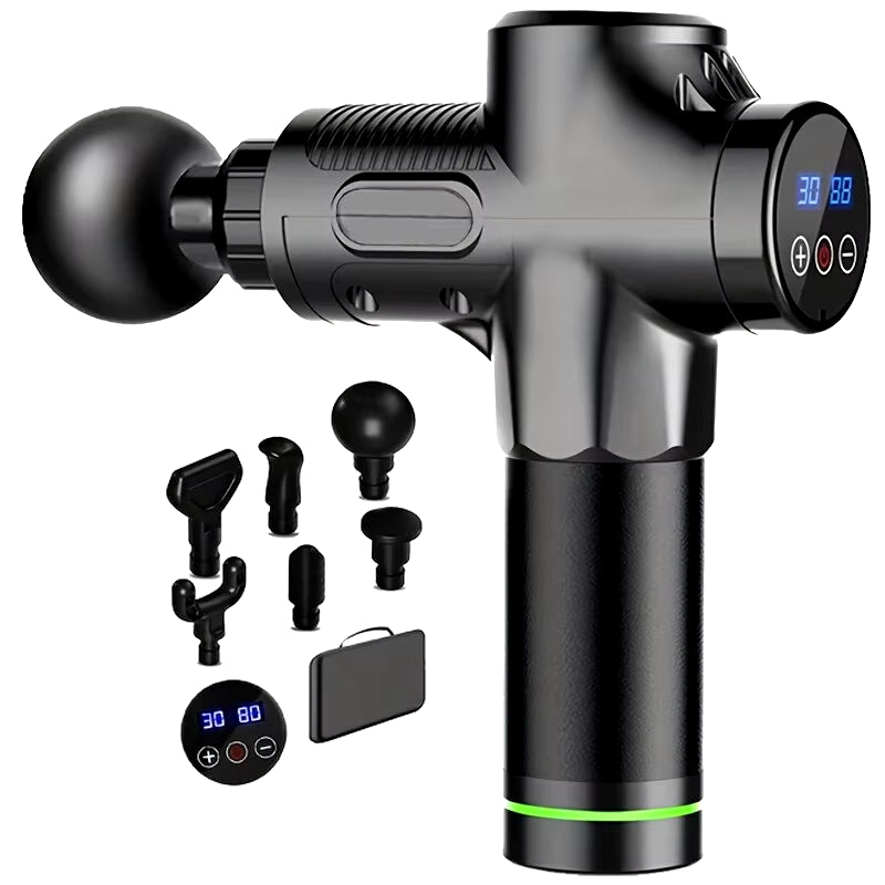 Electric Deep Tissue Massage Gun for Muscle Recovery | Percussion Massager for Neck, Back, Shoulders, and Full-Body Relief