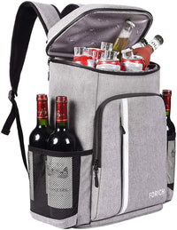 Insulated Cooler Backpack (30 - Can) | Leakproof & Lightweight Soft Cooler - Omnixa