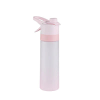 Large Misting Water Bottle | 2 - in - 1 Spray & Drink for Sports & Fitness - Omnixa