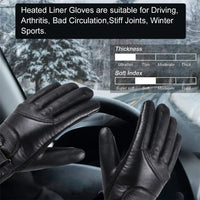 Electric USB Heated Gloves Winter Warming Thermal Ski Snow Hand Warm Windproof - Omnixa