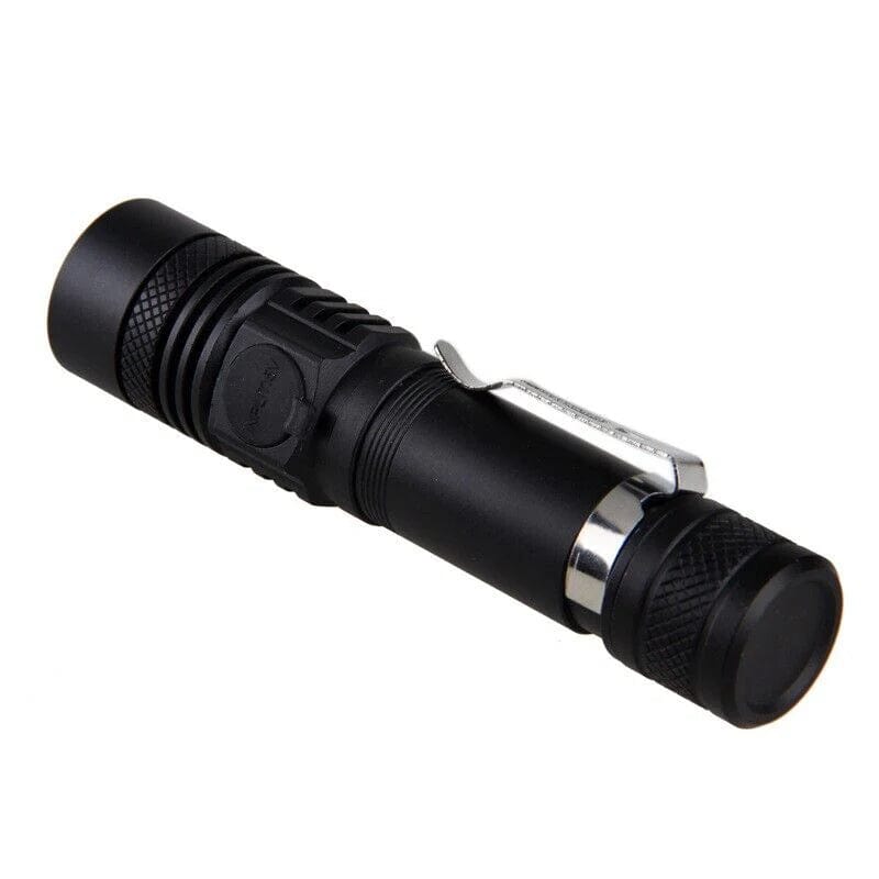 Rechargeable Tactical Flashlight | High - Lumen LED, Zoomable & Waterproof - Omnixa