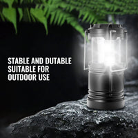 Collapsible LED Camping Lanterns (4 - Pack) | Battery Powered Pop - Up Lights - Omnixa