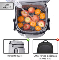 Insulated Cooler Backpack (30 - Can) | Leakproof & Lightweight Soft Cooler - Omnixa