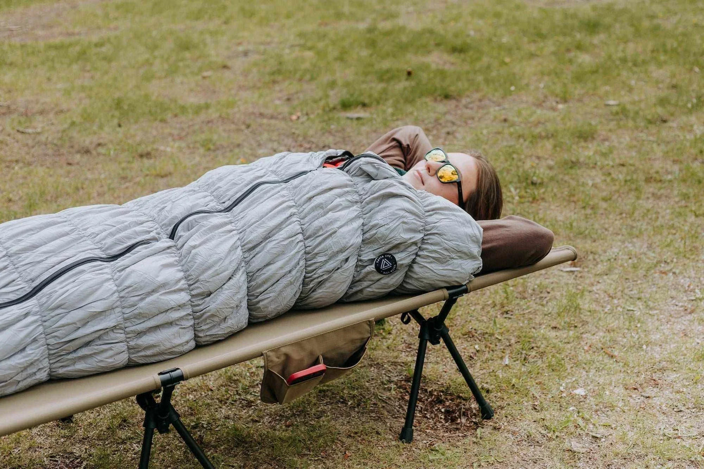 4 - Season Goose Down Sleeping Bag for Cold Weather Camping & Mountaineering - Omnixa