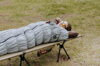 4 - Season Goose Down Sleeping Bag for Cold Weather Camping & Mountaineering - Omnixa
