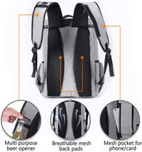 Insulated Cooler Backpack (30 - Can) | Leakproof & Lightweight Soft Cooler - Omnixa