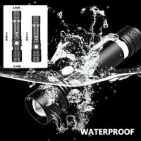 Rechargeable Tactical Flashlight | High - Lumen LED, Zoomable & Waterproof - Omnixa