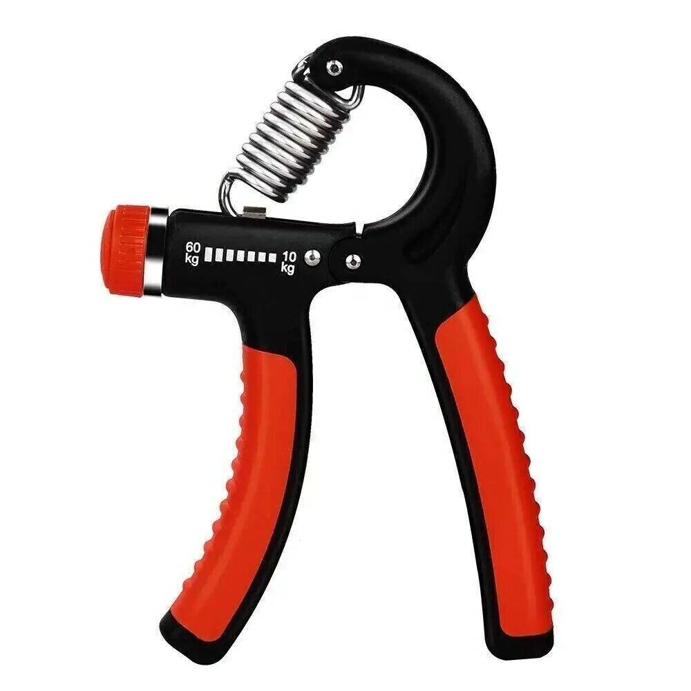 Adjustable Hand Grip Strengthener – 10–60kg Forearm & Finger Trainer for Fitness & Rehab