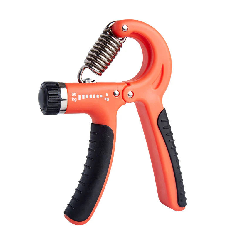 Adjustable Finger Grip Strengthener with Counting Display
