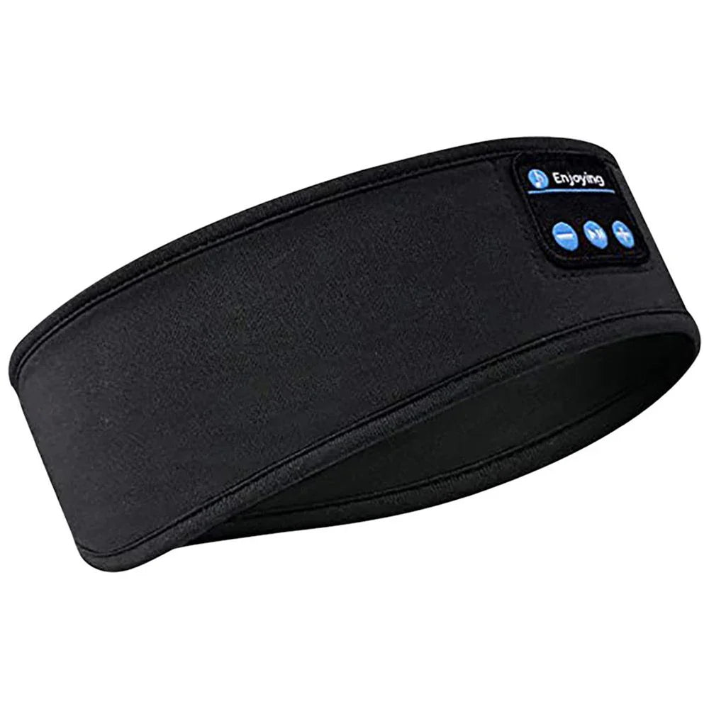 Bluetooth Wireless Sports Headband with Built - in Earphones & Eye Mask Design - Omnixa