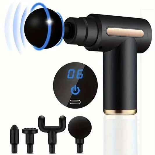 Electric Deep Tissue Massage Gun for Muscle Recovery | Percussion Massager for Neck, Back, Shoulders, and Full-Body Relief