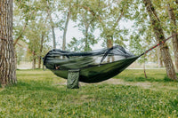 Camping Hammock with Bug Net | Lightweight for Hiking & Backpacking - Omnixa