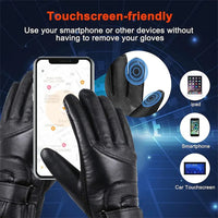 Electric USB Heated Gloves Winter Warming Thermal Ski Snow Hand Warm Windproof - Omnixa