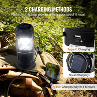 Rechargeable LED Camping Lanterns (4 - Pack) | Portable Lights & Power Bank - Omnixa