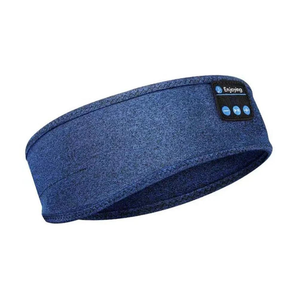 Bluetooth Wireless Sports Headband with Built - in Earphones & Eye Mask Design - Omnixa