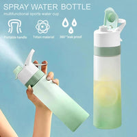 Large Misting Water Bottle | 2 - in - 1 Spray & Drink for Sports & Fitness - Omnixa