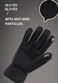 Electric USB Heated Gloves Winter Warming Thermal Ski Snow Hand Warm Windproof - Omnixa