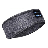 Bluetooth Wireless Sports Headband with Built - in Earphones & Eye Mask Design - Omnixa
