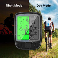Bike Bicycle Speedometer Cycle Digital Odometer Computer Waterproof LCD Wireless - Omnixa