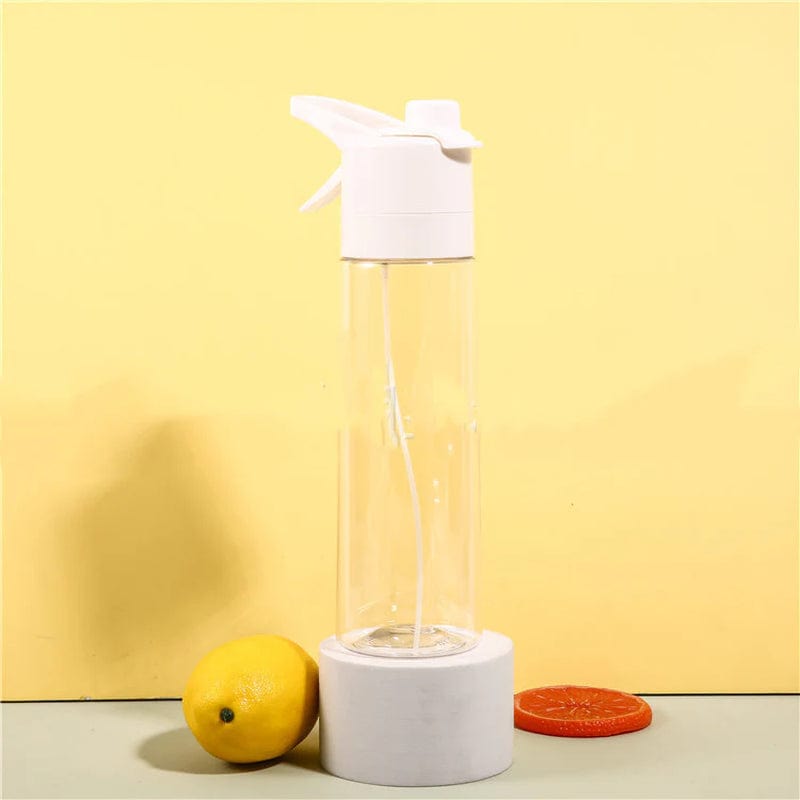 Large Misting Water Bottle | 2 - in - 1 Spray & Drink for Sports & Fitness - Omnixa