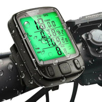 Bike Bicycle Speedometer Cycle Digital Odometer Computer Waterproof LCD Wireless - Omnixa